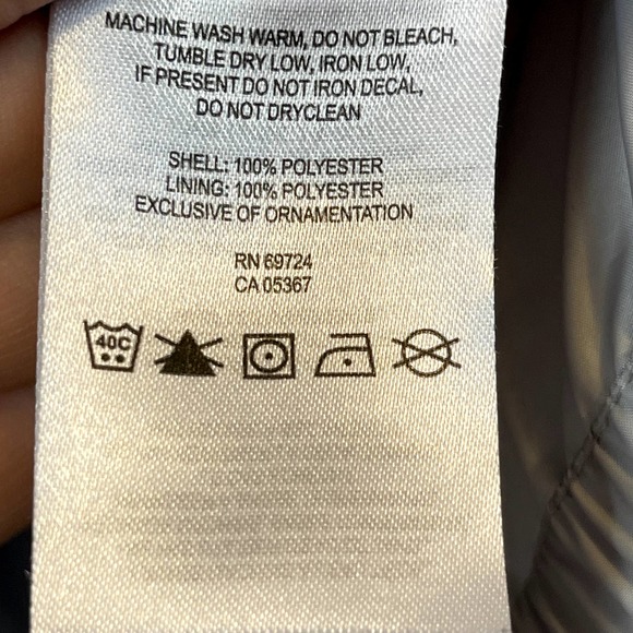 Columbia Windbreaker Jacket | Water Resistant | Retro Look | White Gray | Small - Picture 5 of 5